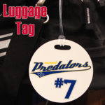 Round Luggage Tag
